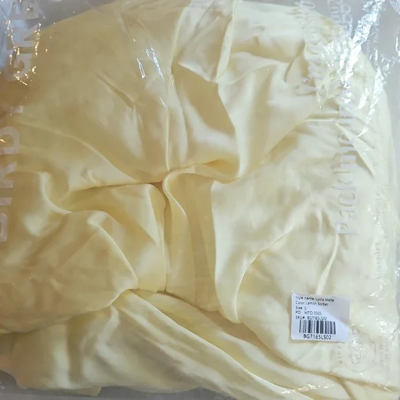 Birdy Lydia Matte Lemon Sorbet Soze S - Picture 4 of 5